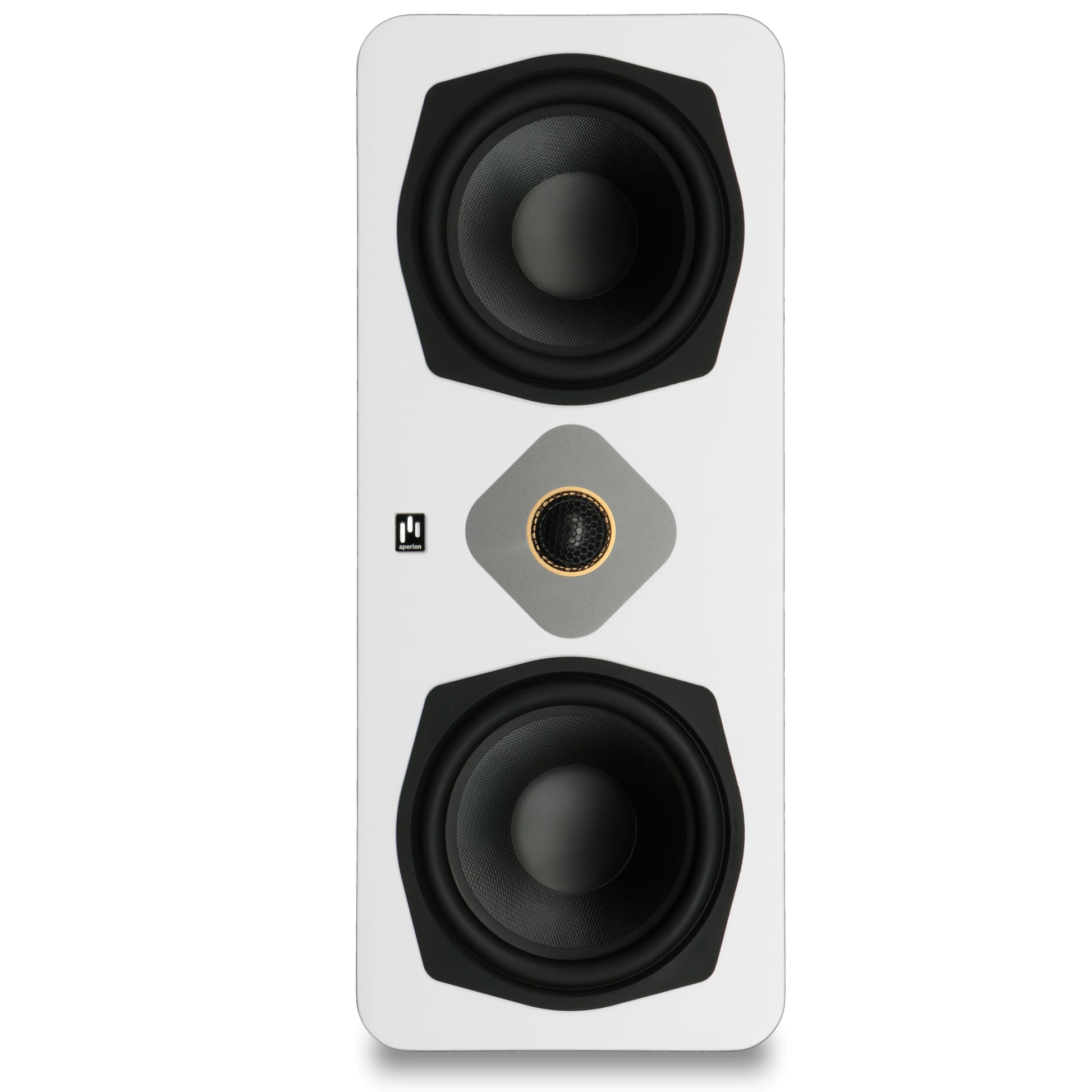 Aperion Audio Novus N6SC Slim LCR 6.5" On-Wall & Surround Speaker Pure White