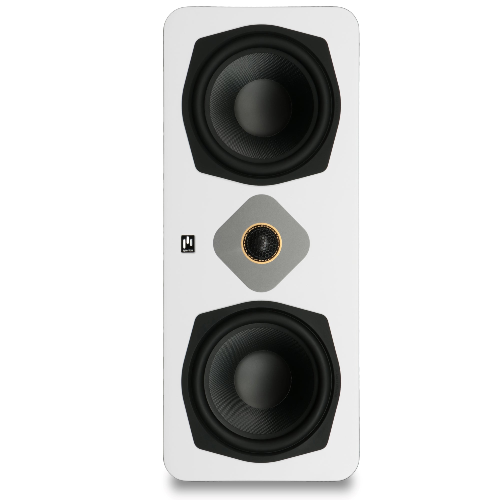Aperion Audio Novus N6SC Slim LCR 6.5" On-Wall & Surround Speaker Pure White