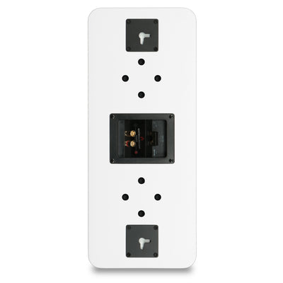 Aperion Audio Novus N6SC Slim LCR 6.5" On-Wall & Surround Speaker Pure White Back Side