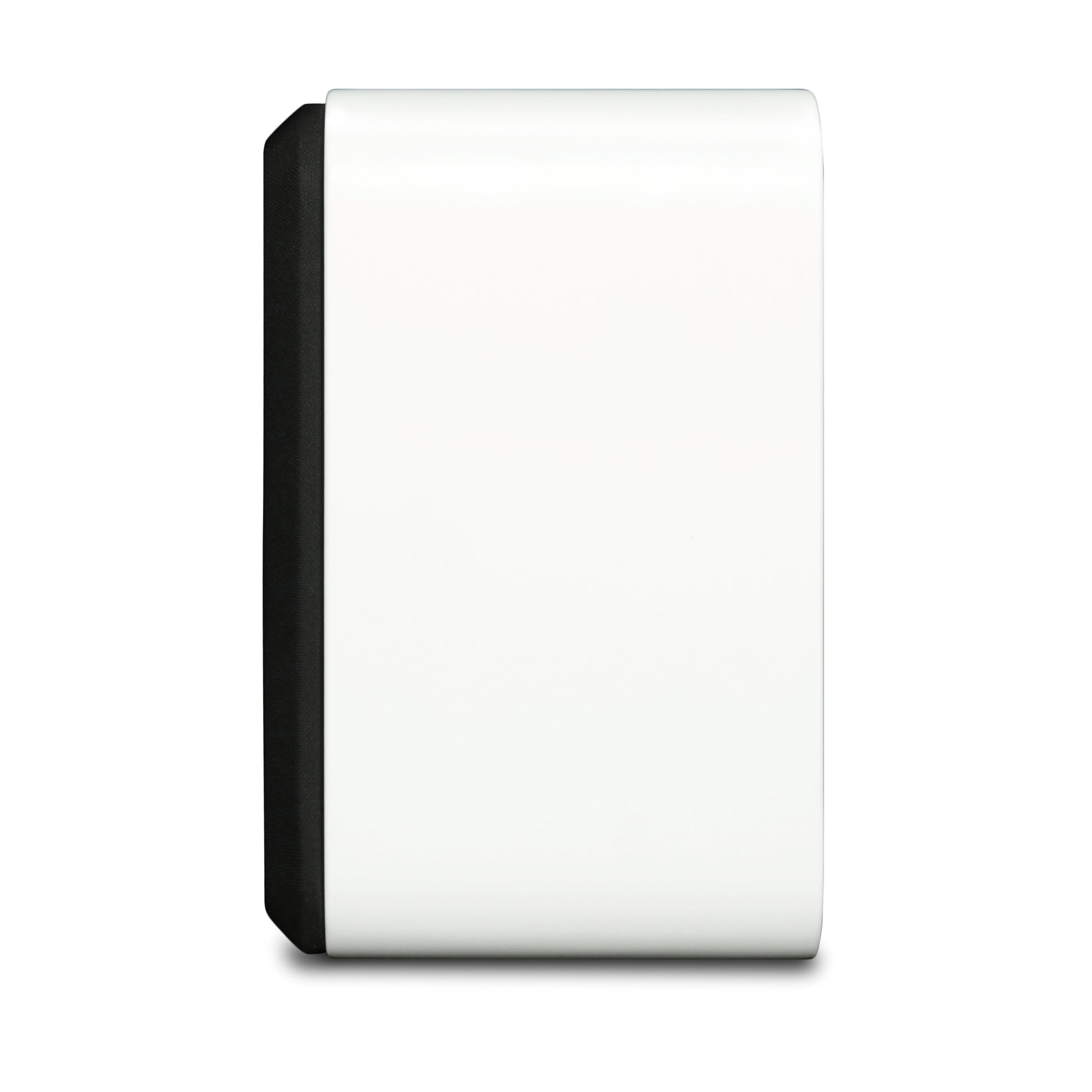 Aperion Audio Novus N6SC Slim LCR 6.5" On-Wall & Surround Speaker Pure White Side View