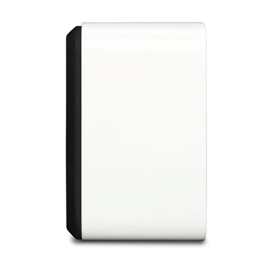 Aperion Audio Novus N6SC Slim LCR 6.5" On-Wall & Surround Speaker Pure White Side View