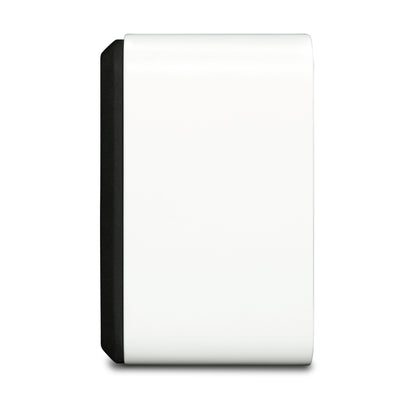 Aperion Audio Novus N6SC Slim LCR 6.5" On-Wall & Surround Speaker Pure White Side View