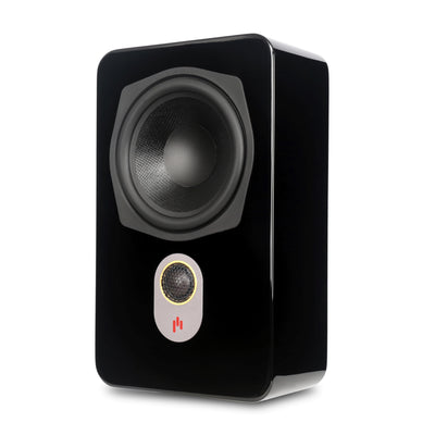 Aperion Audio Novus N6SR Slim Satellite 6.5" On-Wall & Surround Speaker Gloss Black Front Right