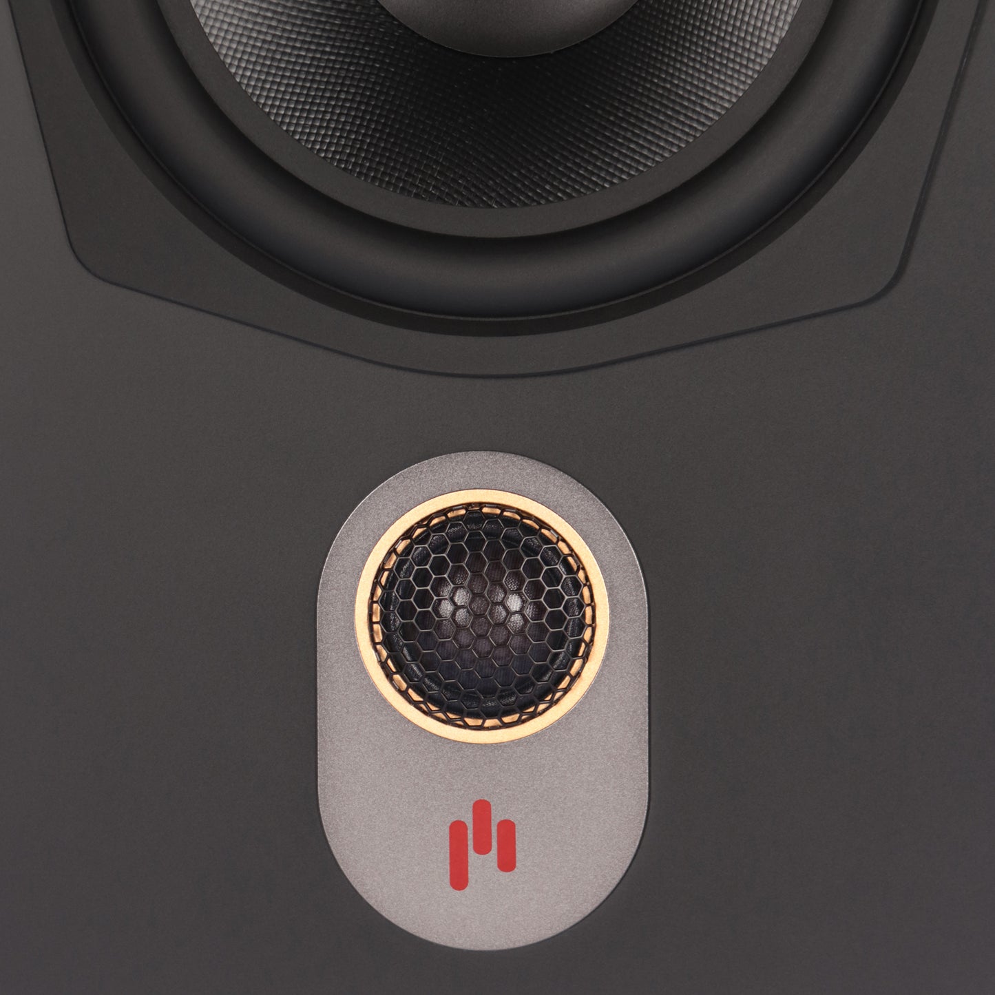 Aperion Audio Novus N6SR Slim Satellite 6.5" On-Wall & Surround Speaker Stealth Black 1" Silk Dome Tweeter