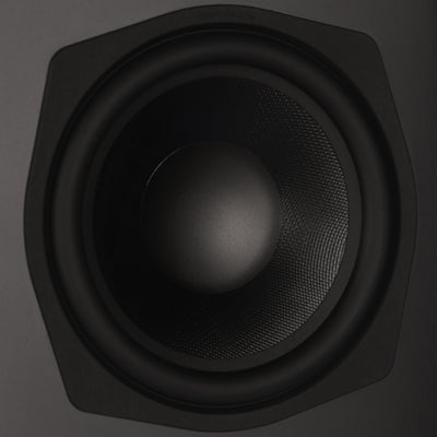 Aperion Audio Novus N6SR Slim Satellite 6.5" On-Wall & Surround Speaker Stealth Black Woofer