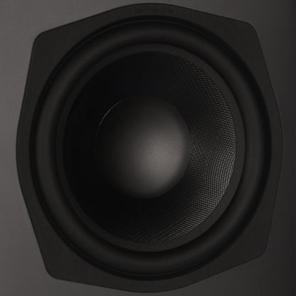 Aperion Audio Novus N6SR Slim Satellite 6.5" On-Wall & Surround Speaker Stealth Black Woofer