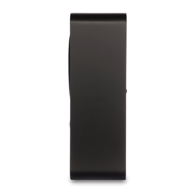 Aperion Audio Novus N6SR Slim Satellite 6.5" On-Wall & Surround Speaker Stealth Black Side View