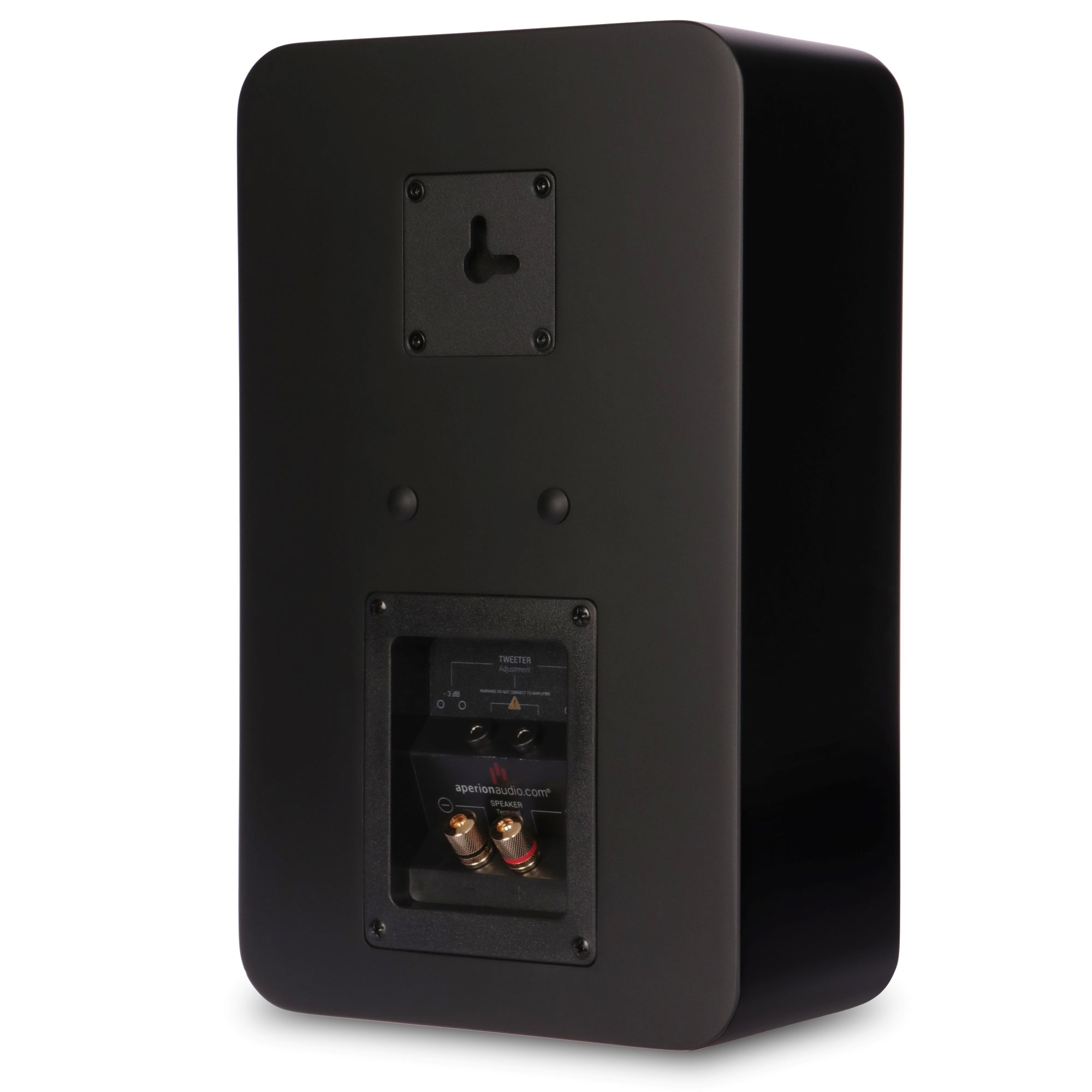Aperion Audio Novus N6SR Slim Satellite 6.5" On-Wall & Surround Speaker Stealth Black Rear Right
