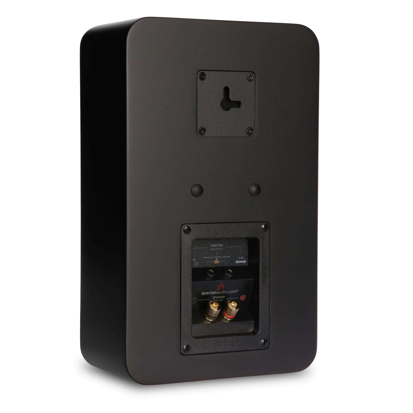 Aperion Audio Novus N6SR Slim Satellite 6.5" On-Wall & Surround Speaker Stealth Black Rear Right