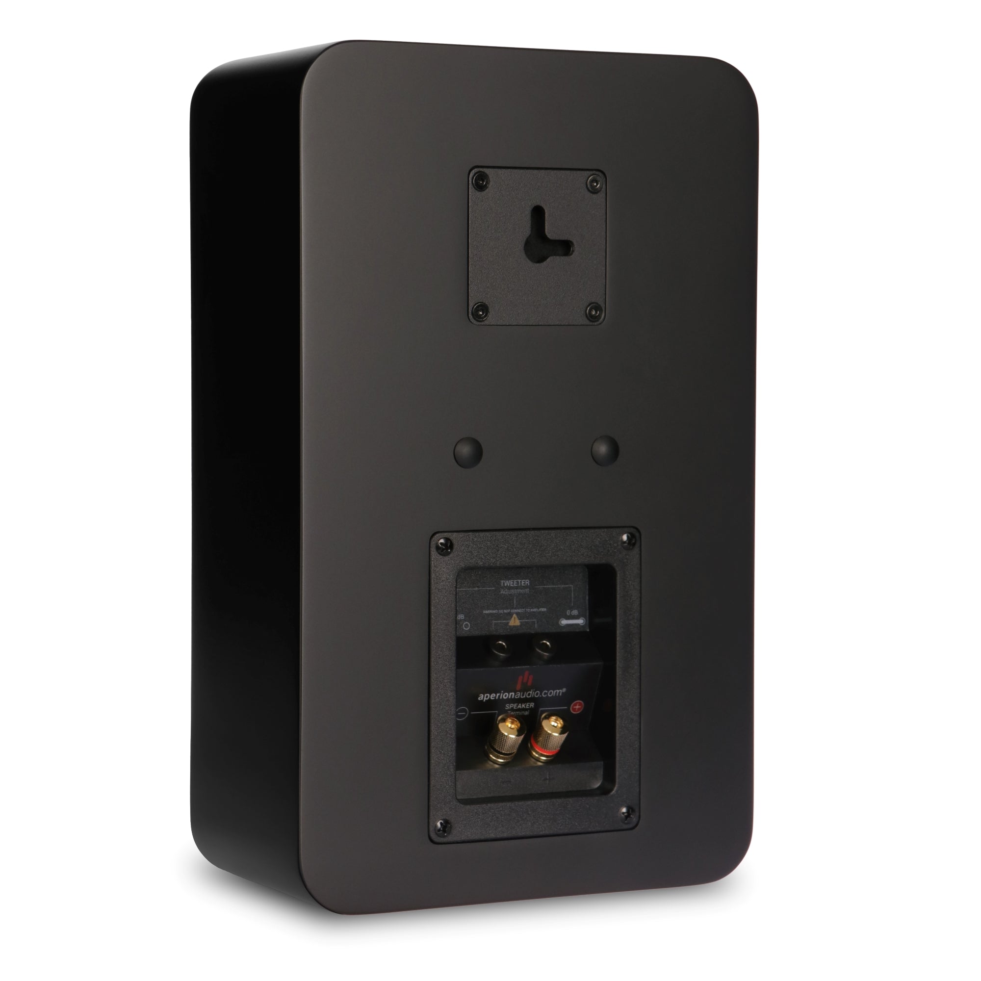 Aperion Audio Novus N6SR Slim Satellite 6.5" On-Wall & Surround Speaker Stealth Black Rear Right