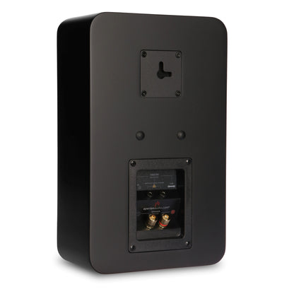 Aperion Audio Novus N6SR Slim Satellite 6.5" On-Wall & Surround Speaker Stealth Black Rear Right