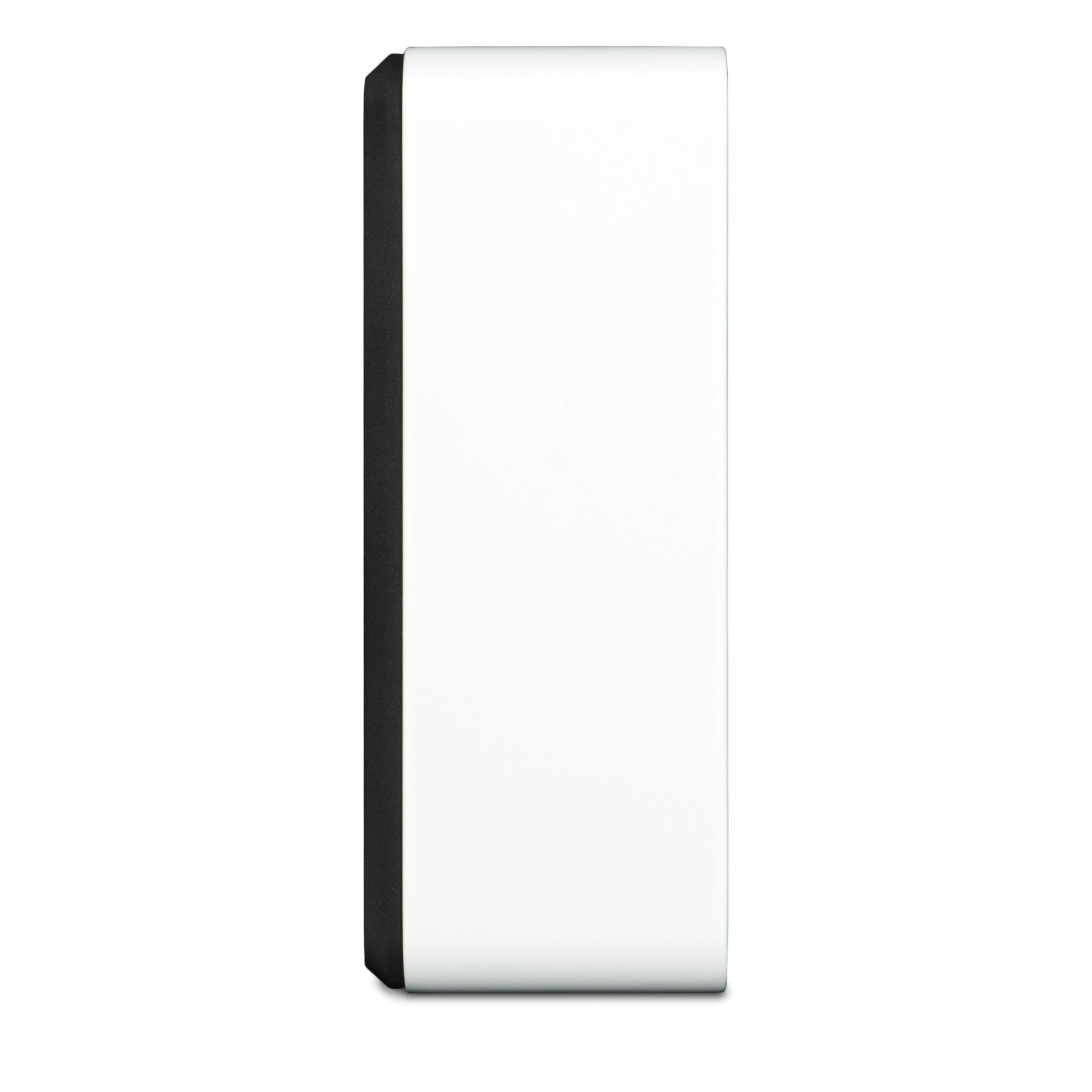 Aperion Audio Novus N6SR Slim Satellite 6.5" On-Wall & Surround Speaker Pure White Side View