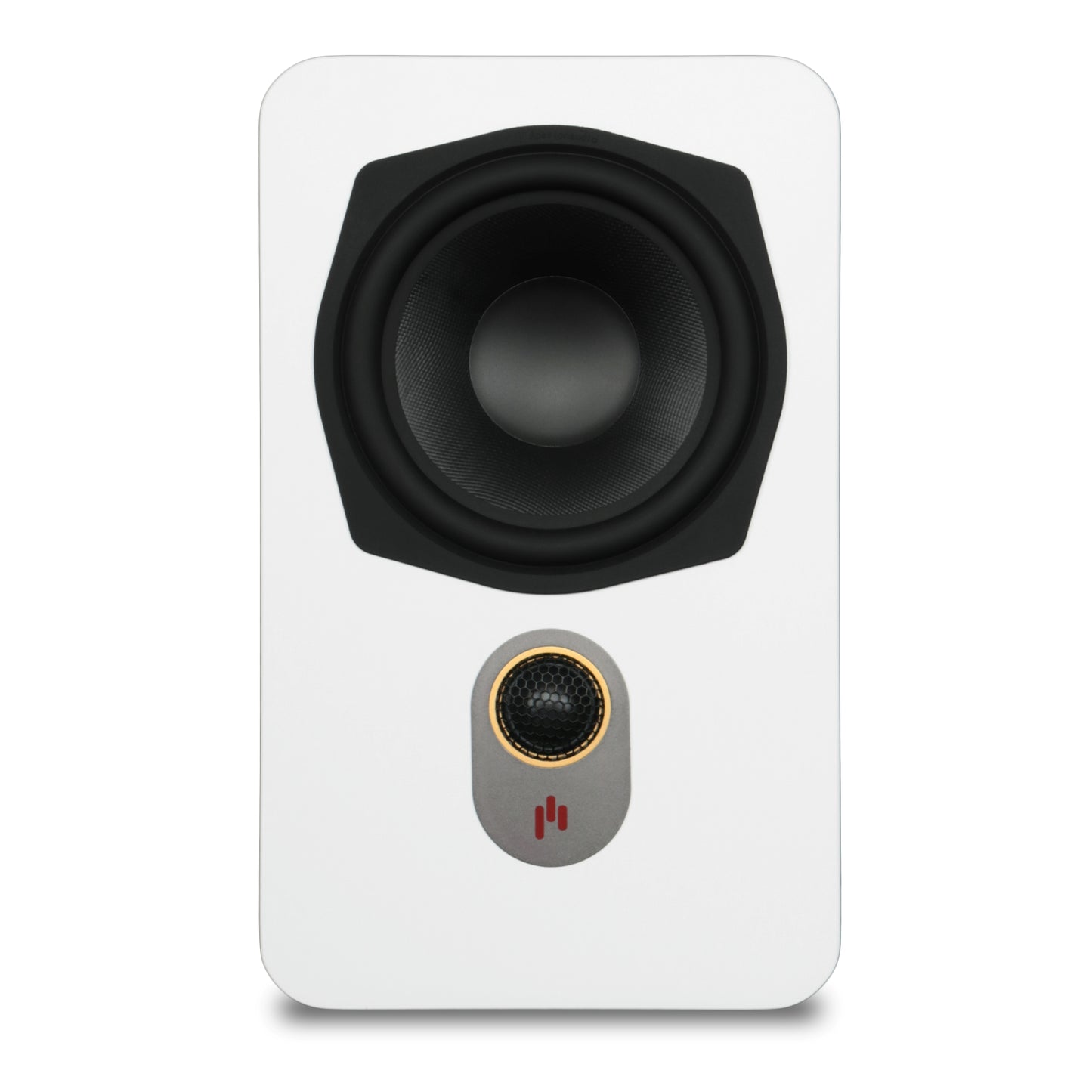 Aperion Audio Novus N6SR Slim Satellite 6.5" On-Wall & Surround Speaker Pure White Front View
