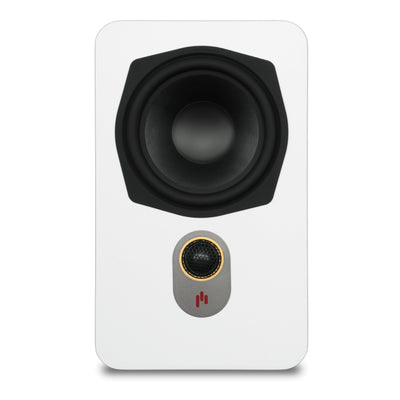 Aperion Audio Novus N6SR Slim Satellite 6.5" On-Wall & Surround Speaker Pure White Front View