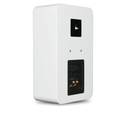 Aperion Audio Novus N6SR Slim Satellite 6.5" On-Wall & Surround Speaker Pure White Rear Left