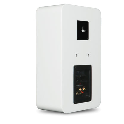 Aperion Audio Novus N6SR Slim Satellite 6.5" On-Wall & Surround Speaker Pure White Rear Left