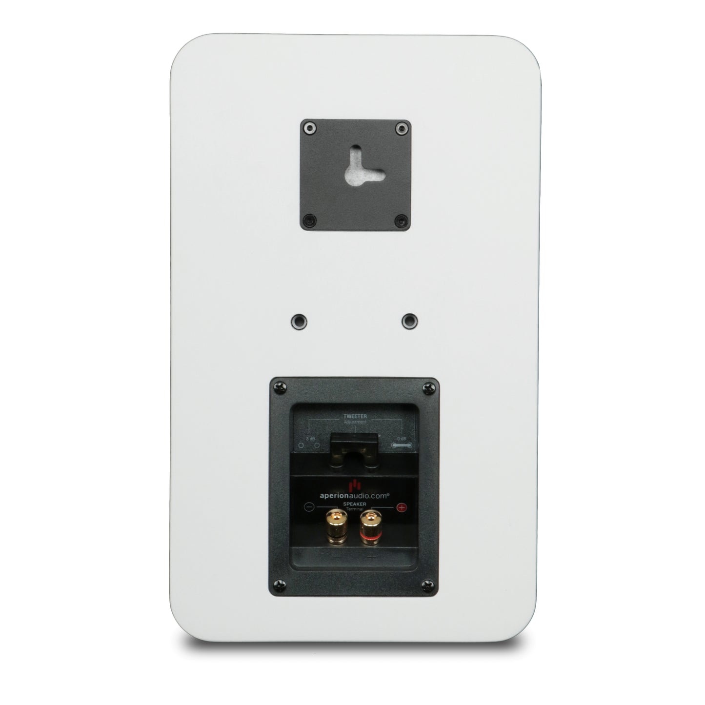 Aperion Audio Novus N6SR Slim Satellite 6.5" On-Wall & Surround Speaker Pure White Back View