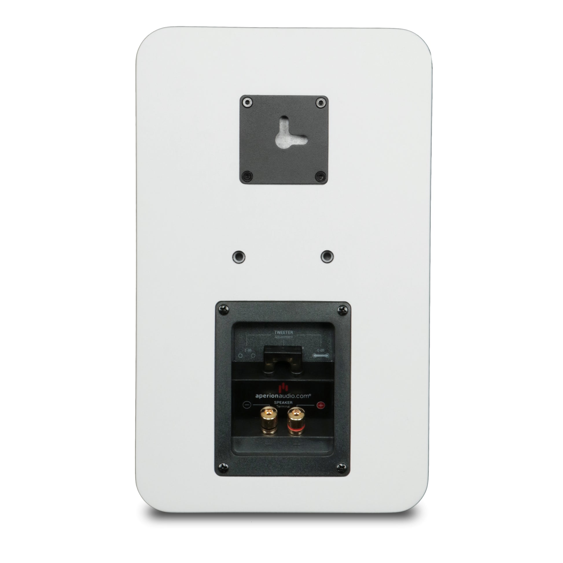 Aperion Audio Novus N6SR Slim Satellite 6.5" On-Wall & Surround Speaker Pure White Back View