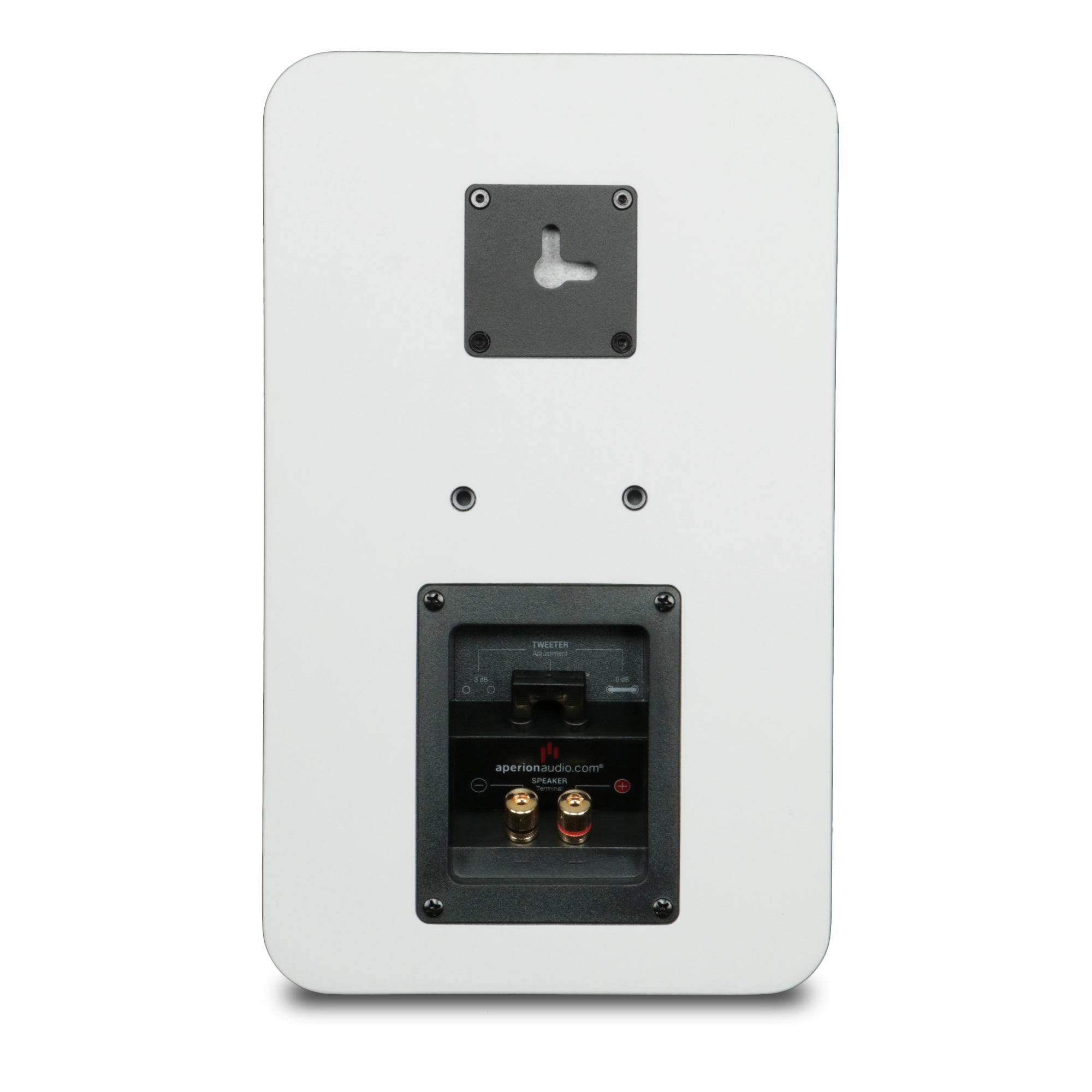 Aperion Audio Novus N6SR Slim Satellite 6.5" On-Wall & Surround Speaker Pure White Back View