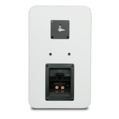 Aperion Audio Novus N6SR Slim Satellite 6.5" On-Wall & Surround Speaker Pure White Back View