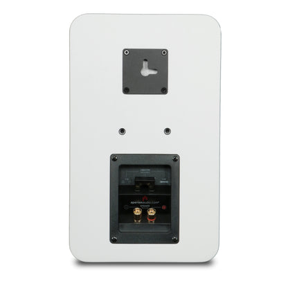 Aperion Audio Novus N6SR Slim Satellite 6.5" On-Wall & Surround Speaker Pure White Back View