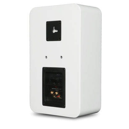 Aperion Audio Novus N6SR Slim Satellite 6.5" On-Wall & Surround Speaker Pure White Rear Right