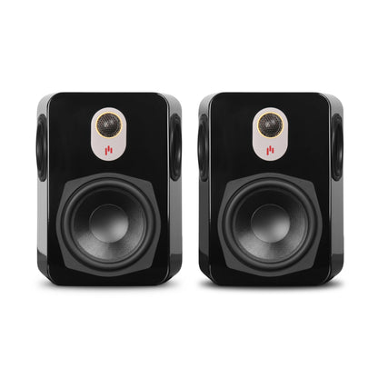 Aperion Audio Novus N6SS 6.5" Tripolar Surround Speakers Gloss Black Pair