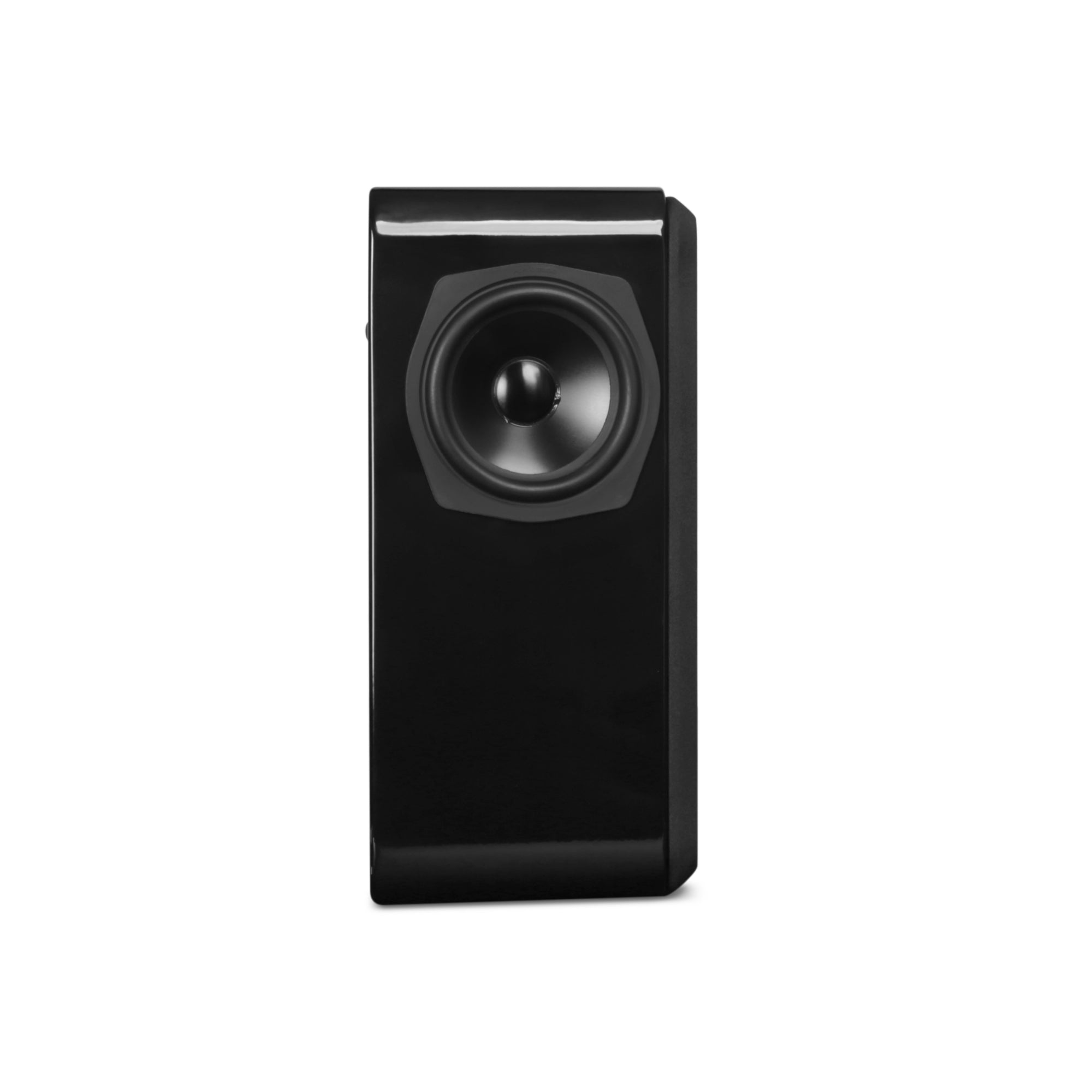 Aperion Audio Novus N6SS 6.5" Tripolar Surround Speakers Gloss Black Side View