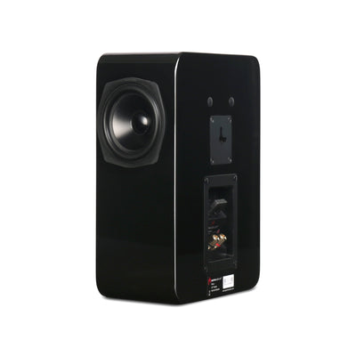 Aperion Audio Novus N6SS 6.5" Tripolar Surround Speakers Gloss Black Rear Left