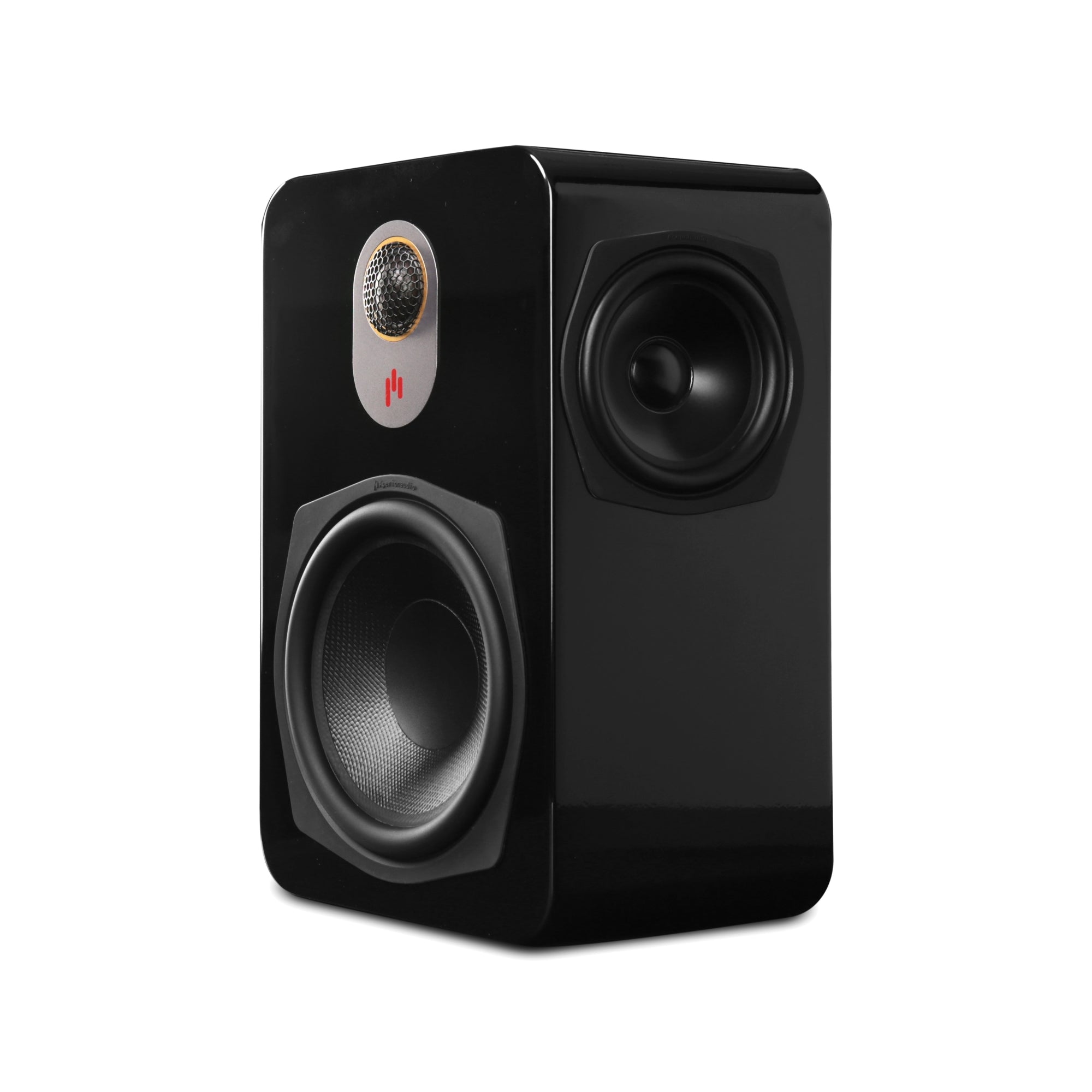 Aperion Audio Novus N6SS 6.5" Tripolar Surround Speakers Gloss Black Front Right