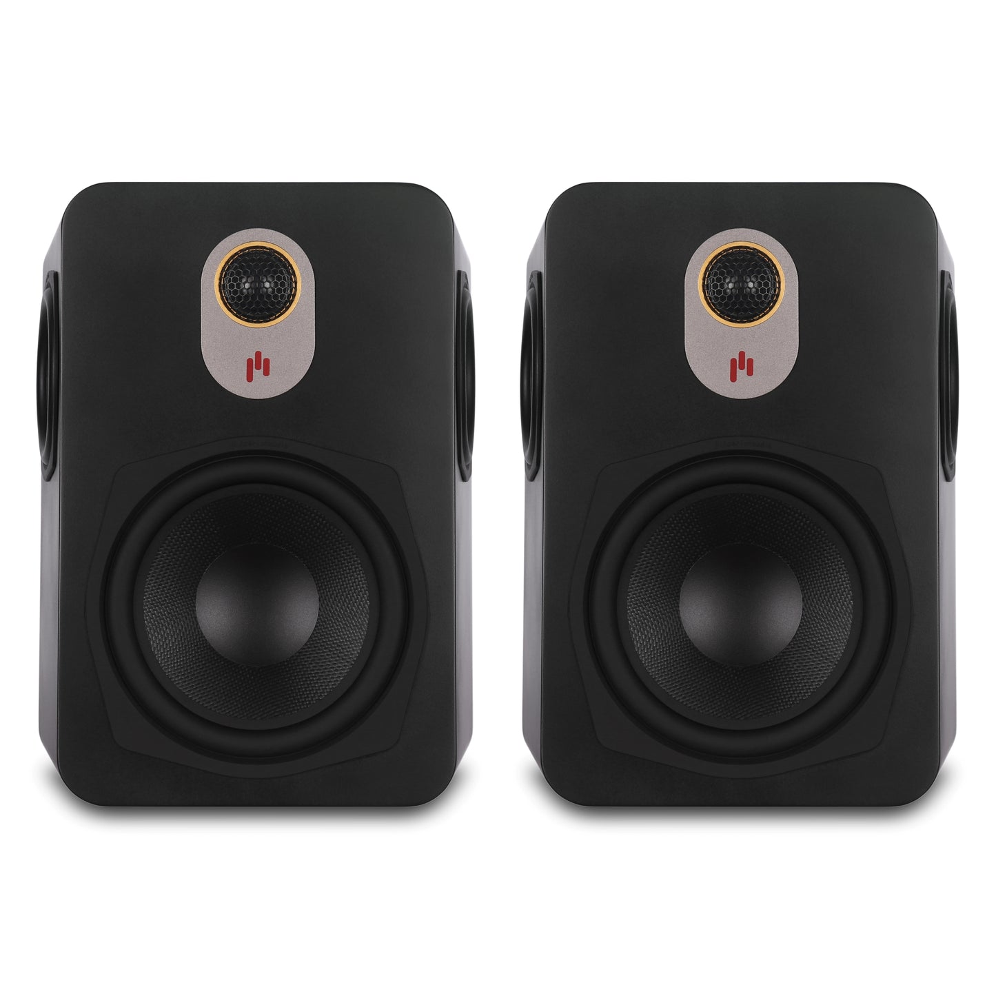 Aperion Audio Novus N6SS 6.5" Tripolar Surround Speakers Stealth Black Front Pair