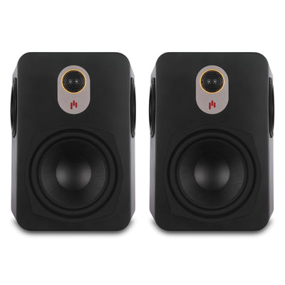 Aperion Audio Novus N6SS 6.5" Tripolar Surround Speakers Stealth Black Front Pair