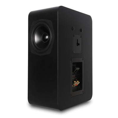 Aperion Audio Novus N6SS 6.5" Tripolar Surround Speakers Stealth Black Rear Left