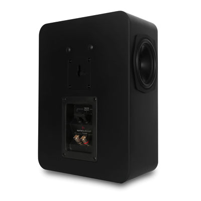 Aperion Audio Novus N6SS 6.5" Tripolar Surround Speakers Stealth Black Rear Right