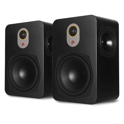 Aperion Audio Novus N6SS 6.5" Tripolar Surround Speakers Stealth Black Pair