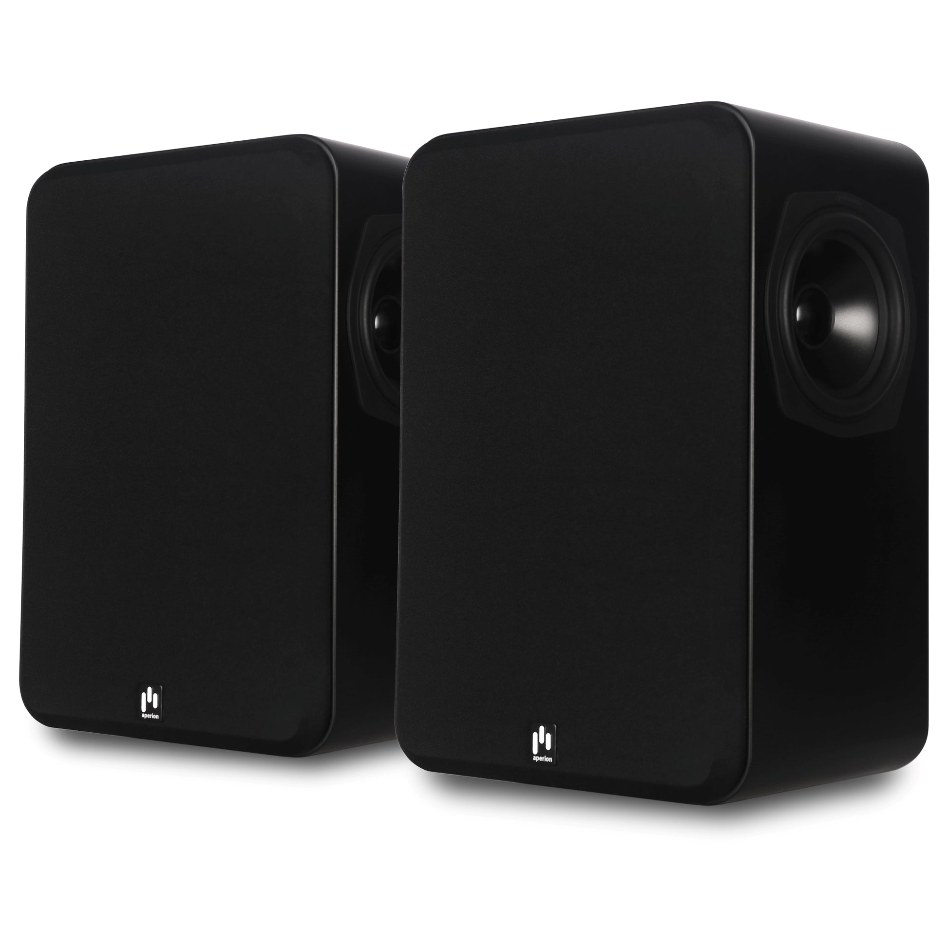 Aperion Audio Novus N6SS 6.5" Tripolar Surround Speakers Stealth Black Grille On