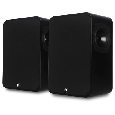 Aperion Audio Novus N6SS 6.5" Tripolar Surround Speakers Stealth Black Grille On