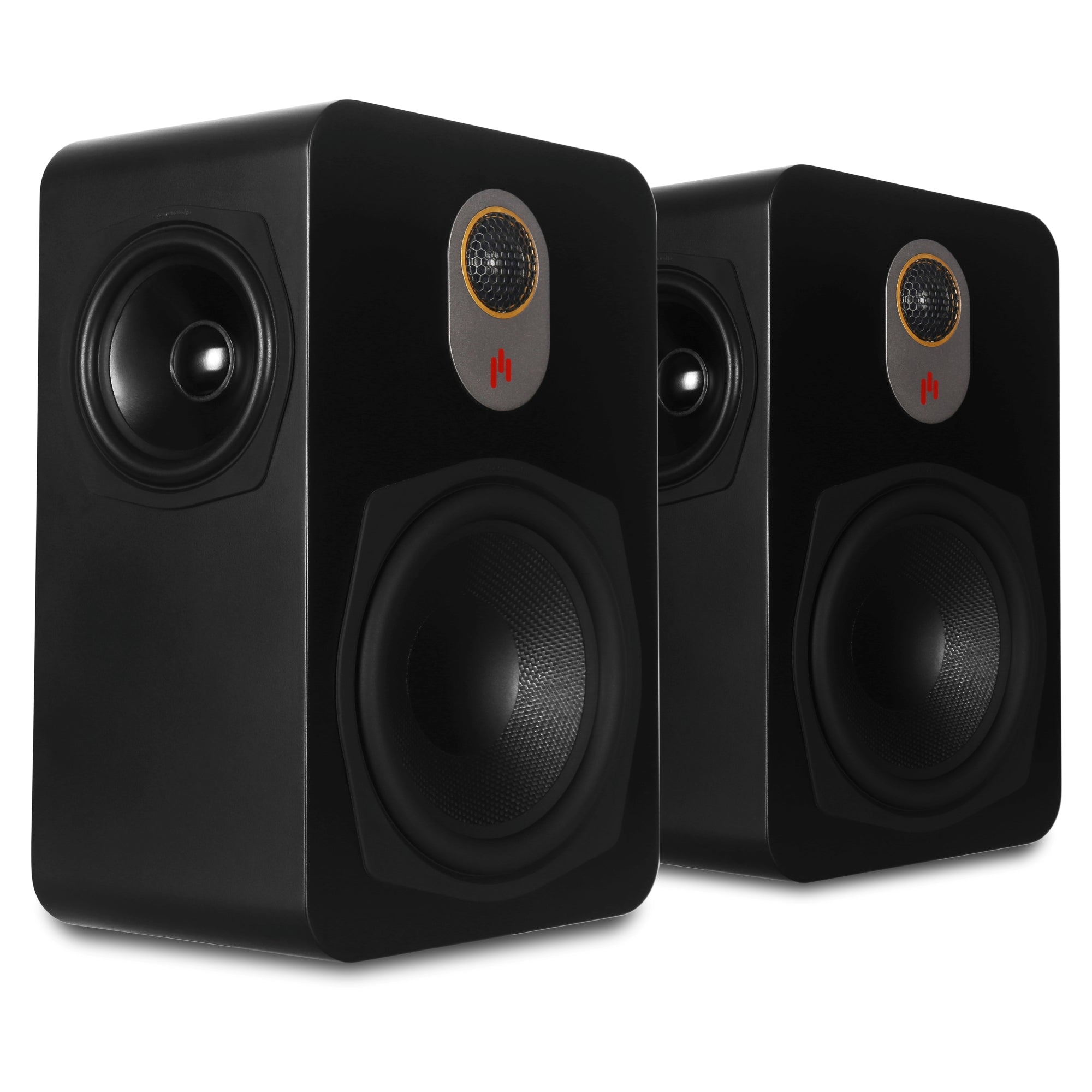 Aperion Audio Novus N6SS 6.5" Tripolar Surround Speakers Stealth Black Front Left Pair