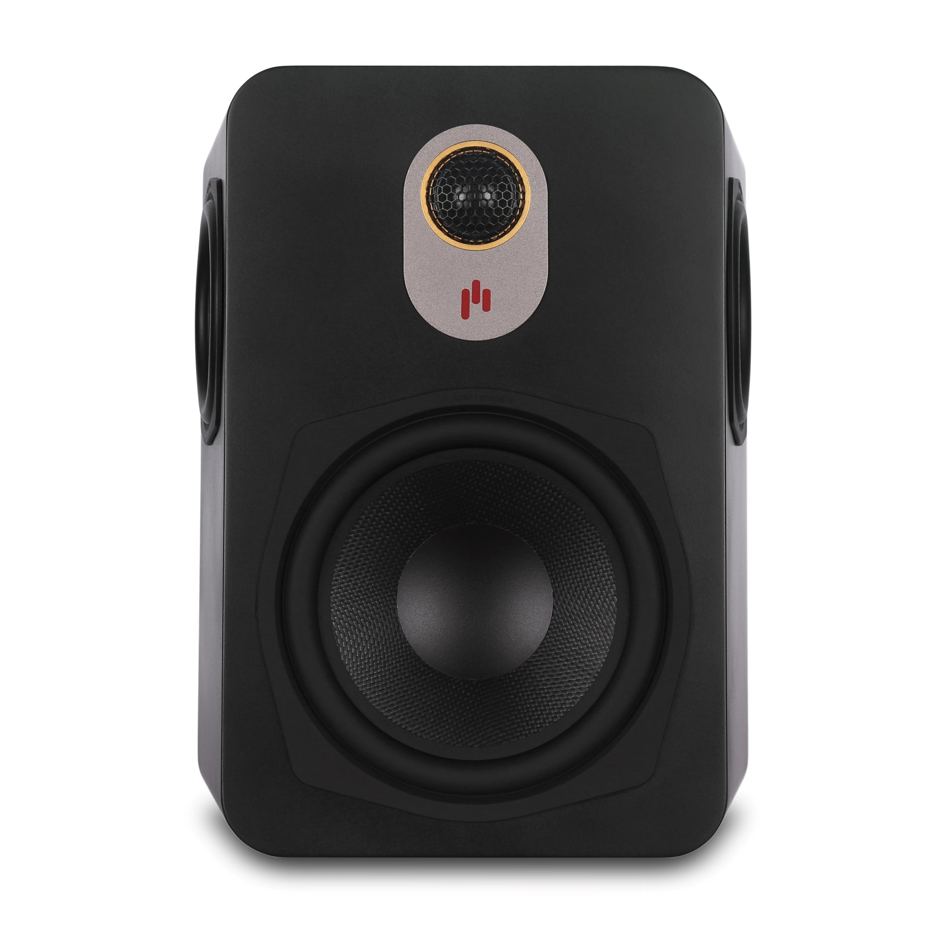 Aperion Audio Novus N6SS 6.5" Tripolar Surround Speakers Stealth Black Front View