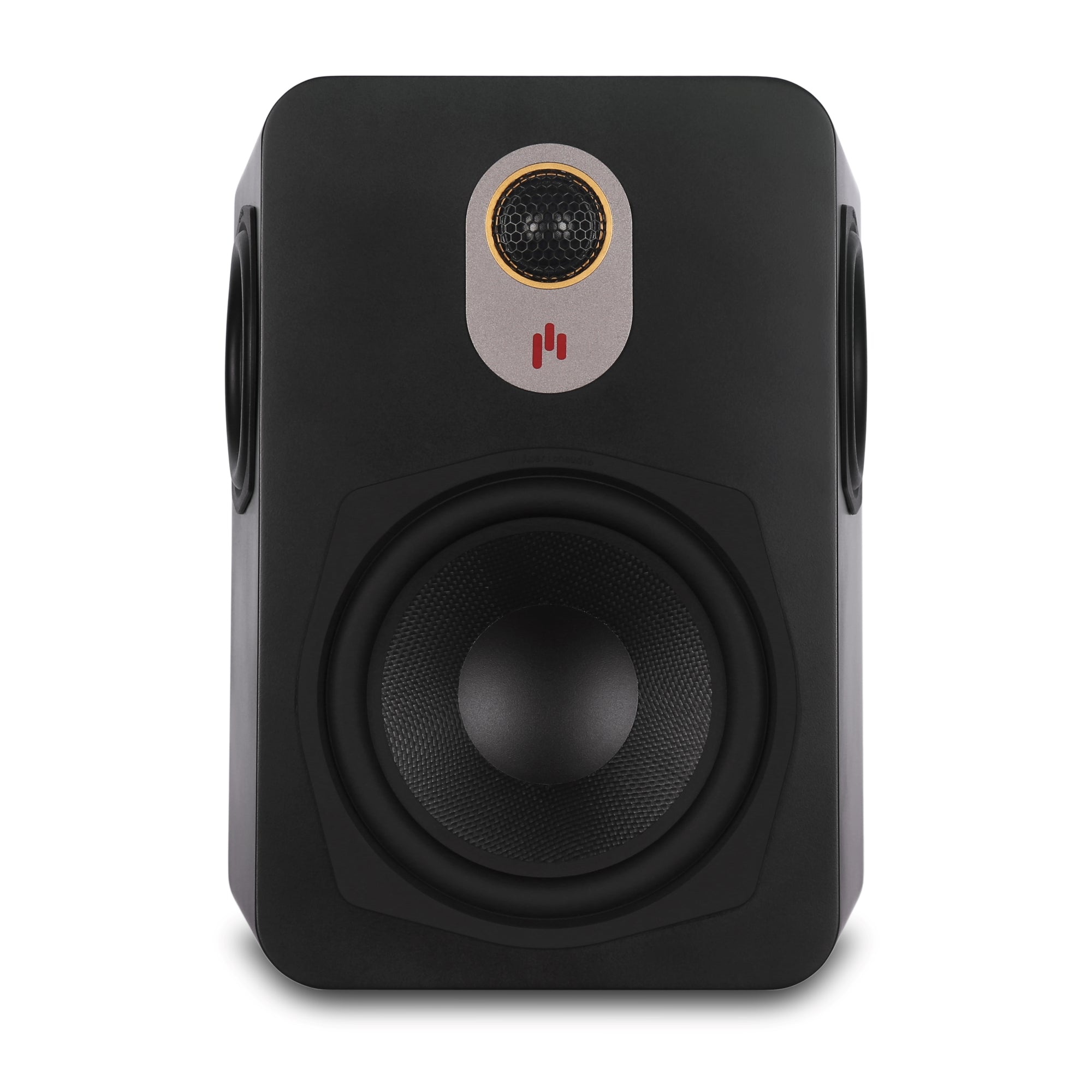 Aperion Audio Novus N6SS 6.5" Tripolar Surround Speakers Stealth Black Front View