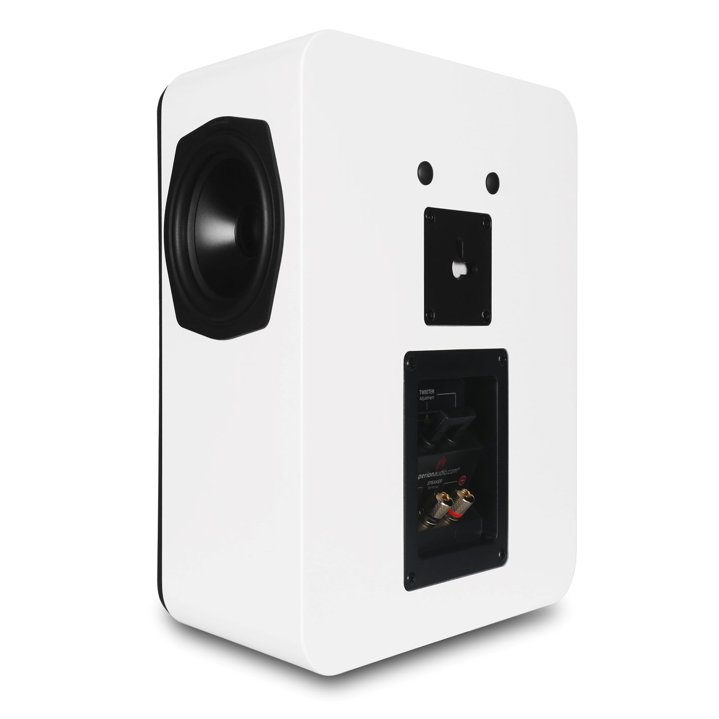 Aperion Audio Novus N6SS 6.5" Tripolar Surround Speakers Pure White Rear Left