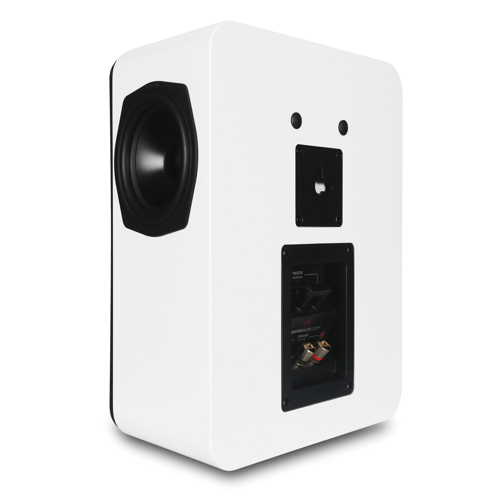 Aperion Audio Novus N6SS 6.5" Tripolar Surround Speakers Pure White Rear Left