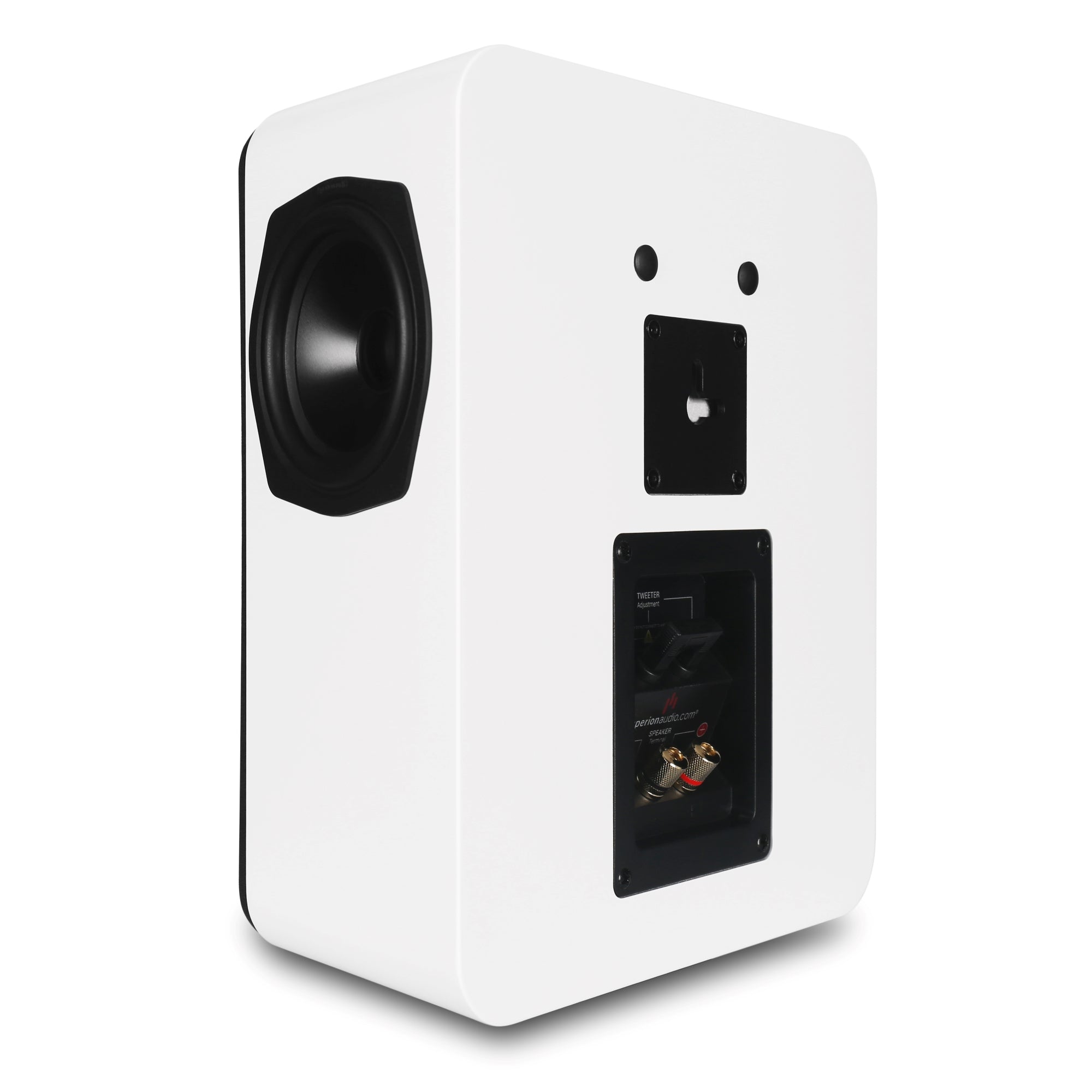 Aperion Audio Novus N6SS 6.5" Tripolar Surround Speakers Pure White Rear Left