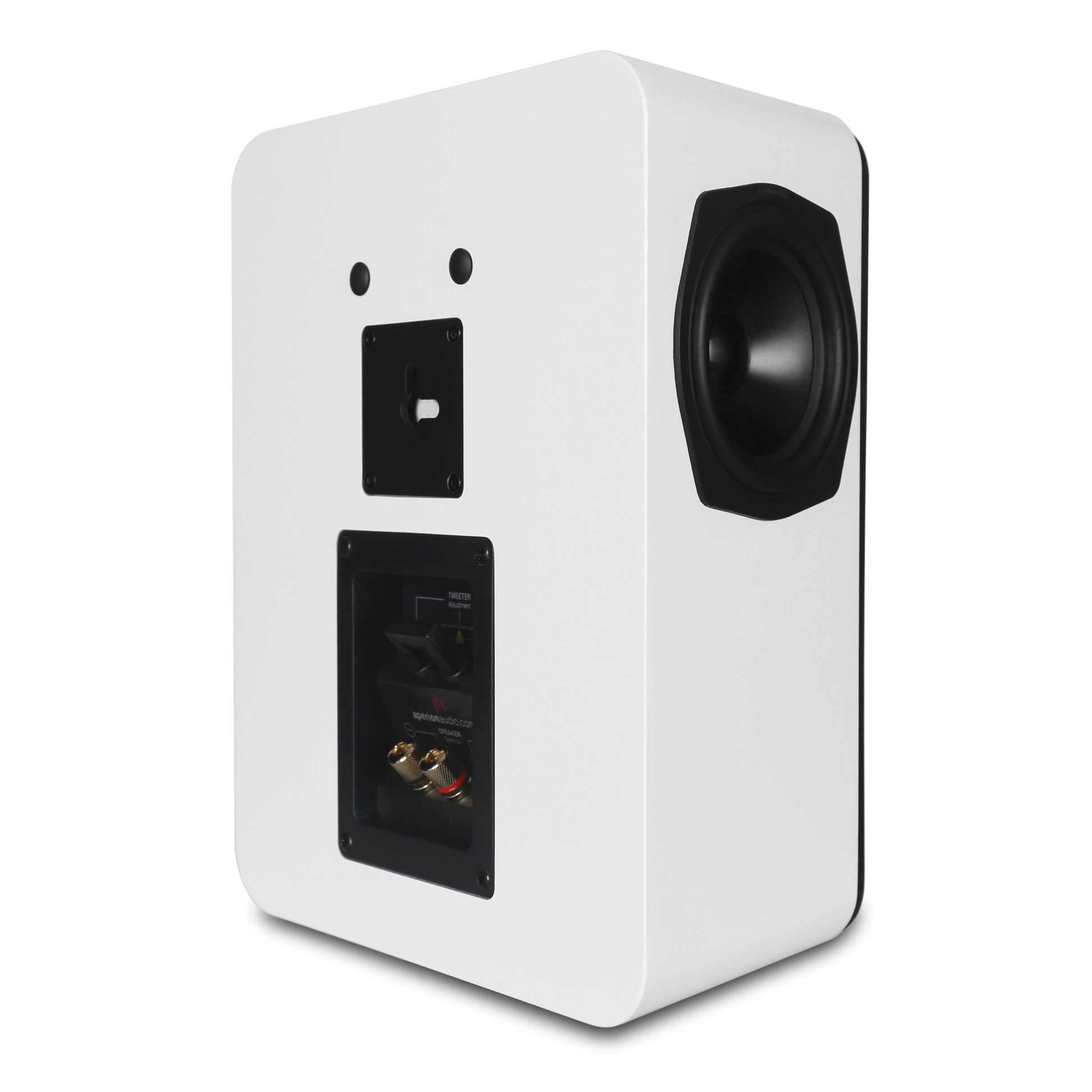 Aperion Audio Novus N6SS 6.5" Tripolar Surround Speakers Pure White Rear Right