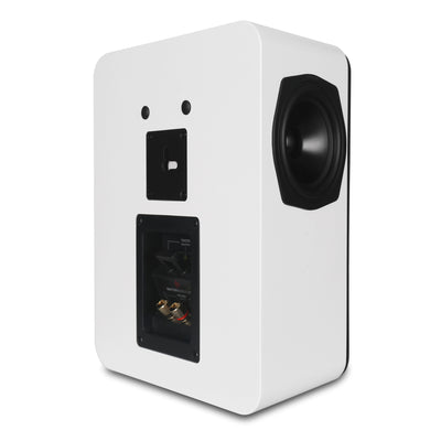 Aperion Audio Novus N6SS 6.5" Tripolar Surround Speakers Pure White Rear Right