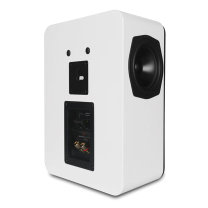 Aperion Audio Novus N6SS 6.5" Tripolar Surround Speakers Pure White Rear Right