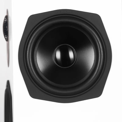 Aperion Audio Novus N6SS 6.5" Tripolar Surround Speakers Pure White 3" Aluminum Cone Fullrange Driver