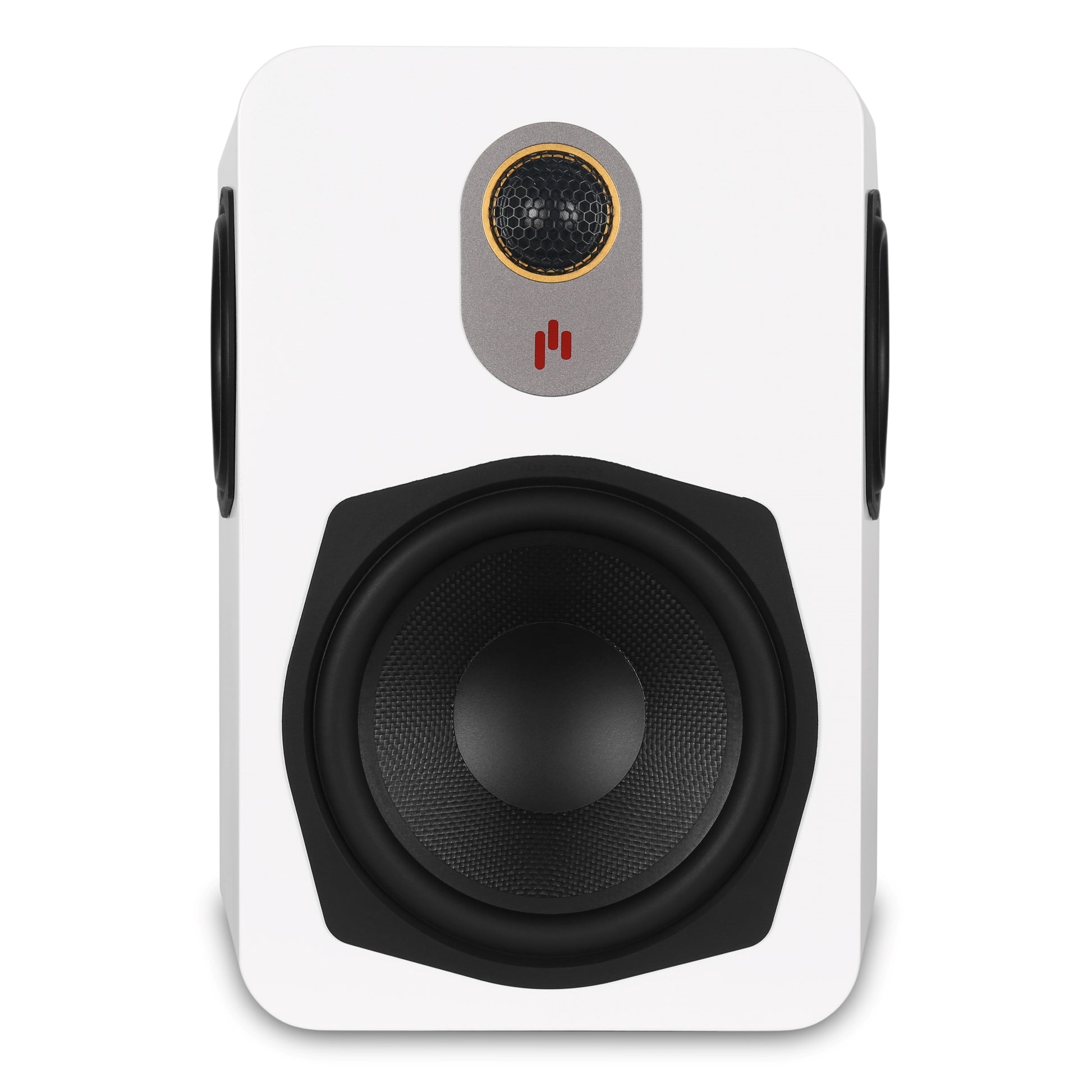 Aperion Audio Novus N6SS 6.5" Tripolar Surround Speakers Pure White Front View