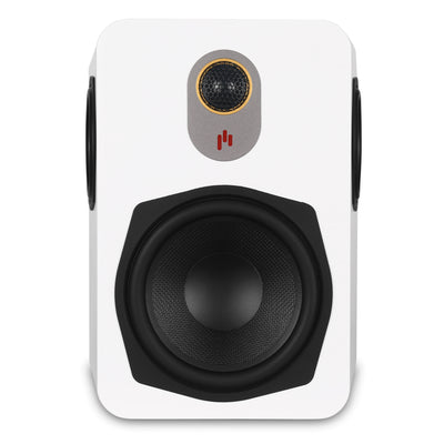 Aperion Audio Novus N6SS 6.5" Tripolar Surround Speakers Pure White Front View