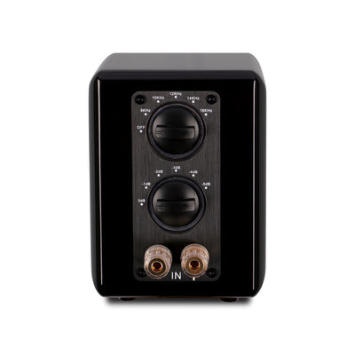 Aperion Audio PST Planar Ribbon Super Tweeter Speaker Gloss Black Back Side View